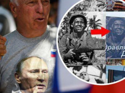 В России для патриотических плакатов крадут американские фотографии