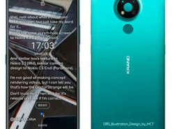 Опубликован рендер бюджетного смартфона Nokia 3.4