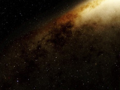 Ученые показали, как выглядит «глаз» одной из спиральных галактик