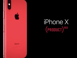 Появился классный концепт красного iPhone X