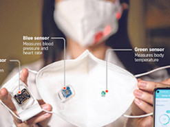 Ученые разработали маску, способную определить симптомы коронавируса