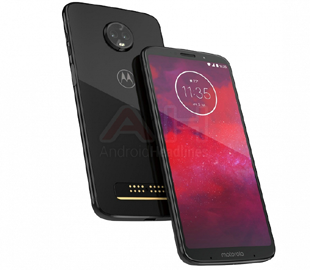 Опубликовано первое официальное изображение флагманского смартфона Moto Z3