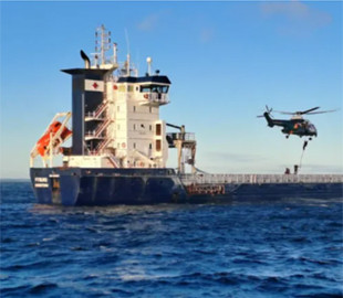 У Фінляндії оприлюднили відео спецоперації із захоплення судна тіньового флоту РФ