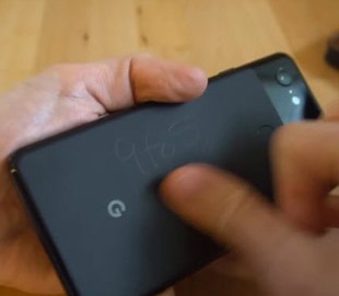 Никакой проблемы с царапинами у Google Pixel 3 XL нет
