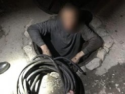 В Днепре поймали «на горячем» воров кабеля «Укртелекома»