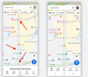 На Google Картах появляются светофоры