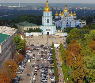 В сети показали, как выглядела Михайловская площадь в Киеве в 1913 году. Фото