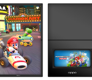 OPPO придумала гибкий планшет с отсеком для смартфона