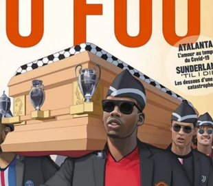 Звезд мирового футбола изобразили в виде танцоров с гробом из популярного мема