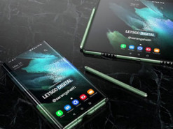 Samsung проектирует необычный гибкий смартфон с двойным складыванием