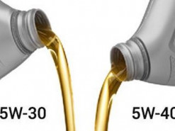 Моторные масла 5W40 и 5W30: основные отличия