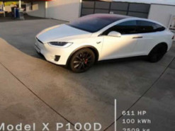 Tesla Model X P100D не смогла догнать BMW M6 на трассе