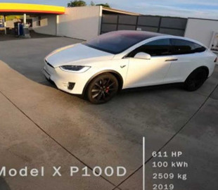 Tesla Model X P100D не смогла догнать BMW M6 на трассе