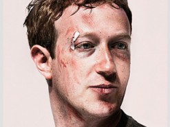 Избитого Цукерберга поместили на обложку журнала