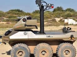 В Израиле показали боевого робота-пограничника, которого тестируют в секторе Газа