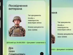 У «Дії» вже згенерували майже 280 тисяч посвідчень ветерана