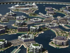 Как будет выглядеть первый город будущего на воде