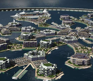 Как будет выглядеть первый город будущего на воде