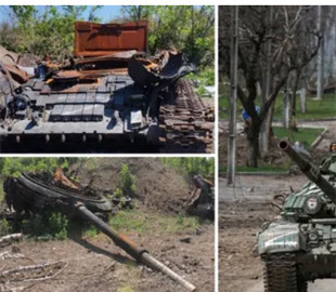 Украинские защитники за два дня "демилитаризовали" целую танковую роту. Фото