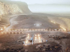 В Сети показали, как будет выглядеть первый город на Марсе (ФОТО)