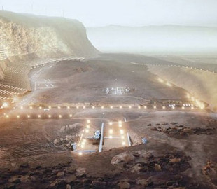В Сети показали, как будет выглядеть первый город на Марсе (ФОТО)