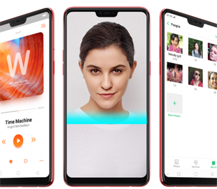 Oppo представила безрамочный смартфон Oppo F7