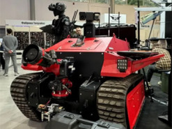 В Україні розробили безпілотний робот для гасіння пожеж на стратегічних об'єктах