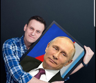 Зеркало ни при чем: Путин попал на меткую карикатуру из-за возвращения Навального в Россию