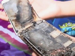 iPhone 6 взорвался в руках у ребенка