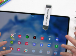 Samsung Galaxy Tab S8 Ultra выдержал тест на изгиб