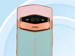 Показан смартфон Meitu с тройной фронтальной камерой