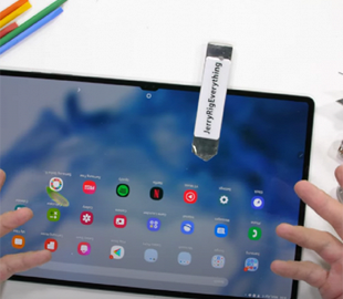 Samsung Galaxy Tab S8 Ultra выдержал тест на изгиб