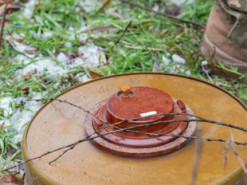 В сети показали, как украинским саперам приходится обезвреживать разбросанные по городам мины