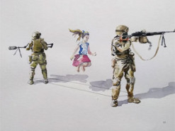 Картину про життя дітей України під час війни назвали шедевром