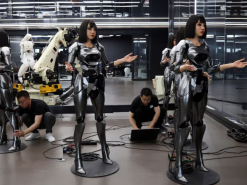 China's Ex-Robots розробляє гуманоїдів із покращеною мімікою обличчя