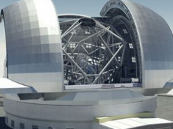 В космосе удалось заснять слияние двух галактик-"бабочек"