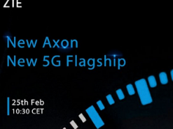 Через неделю ZTE покажет новый Axon с поддержкой 5G