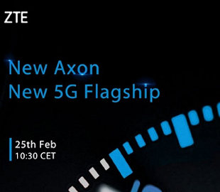 Через неделю ZTE покажет новый Axon с поддержкой 5G