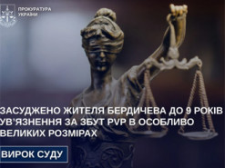9 років за гратами з конфіскацією: у Бердичеві засудили Telegram-кур’єра за масштабний збут наркотиків