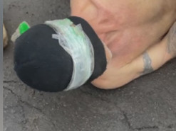 Украинские военные поймали и наказали корректировщика огня