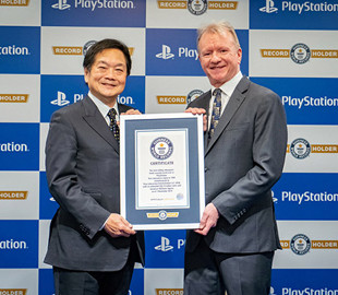 Игровую приставку Sony PlayStation занесли в Книгу рекордов Гиннеса