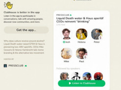 Социальная сеть Clubhouse заработала через браузер