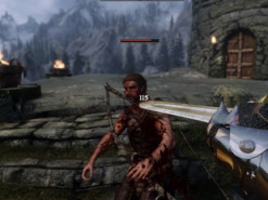 Для переиздания Skyrim вышла модификация, которая улучшает анимации ударов в ближнем бою