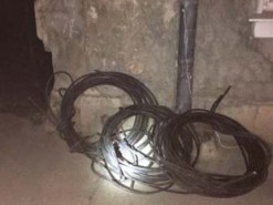 В центре Одессы поймали кабельных воров