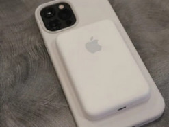 В сети появились первые фото аккумулятора MagSafe от Apple