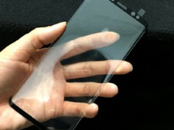 Новые фотографии защитного стекла Samsung Galaxy S9 и S9 Plus