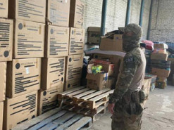 СБУ ліквідувала схему продажу гуманітарки, яка призначалася захисникам