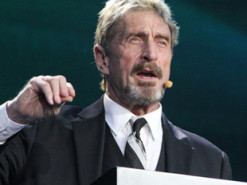 Найденный мертвым Макафи оставил сообщение на случай смерти