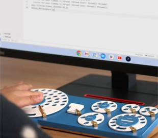 Google показала концептуальну дискову клавіатуру