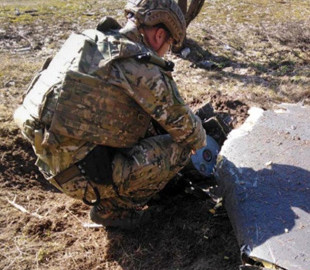 У Сумському районі знищили бойову частину безпілотника, що не здетонувала при падінні